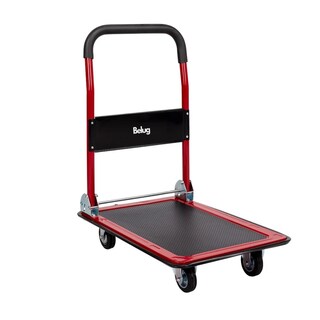 Foto 1 | Foto 1 | Carrito Plegable Belug De Carga Plataforma Diablito Patin De Acero Rojo