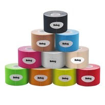 Cinta Kinesiológicas Belug Neuromuscular De 5mx5cm (10 Piezas) Multicolor