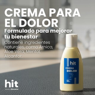 Foto 5 | Foto 5 | Hit Crema Para Aplicación Corporal Fórmula Con Árnica Y Mentol 30 G