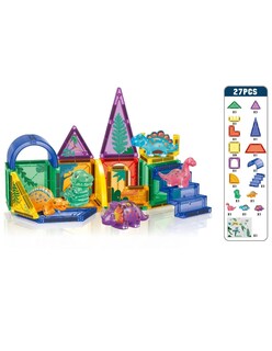 Foto 2 | Foto 2 | Bloques de Construcción Magnético 27 Piezas