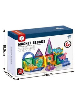 Foto 4 | Foto 4 | Bloques de Construcción Magnético 27 Piezas