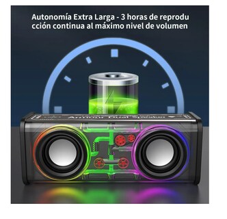 Foto 3 | Foto 3 | Bocina Bluetooth Portátil Mecánico Impermeable