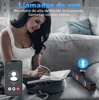 Foto 3 | Foto 3 | Bocina Bluetooth Portátil Recargables Modelo Negro