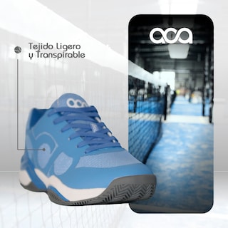 Foto 3 | Foto 3 | Tenis Aca Magic para Pádel Azules