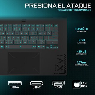 Foto 4 | Foto 4 | Laptop Gamer Gigabyte Gaming A16 Geforce Rtx 5050 Intel Core I7 13620h 24gb Ram 750gb Ssd 16'' Teclado En Español + Mouse Dxt