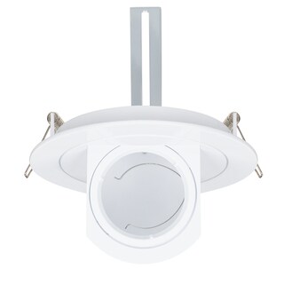 Foto 4 | Foto 4 | Estevez Luminario Empotrable Retráctil Circular Blanco Para Techo Con Portalámparas Gx5.3 Ip20