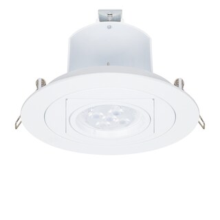 Foto 5 | Foto 5 | Estevez Luminario Empotrable Retráctil Circular Blanco Para Techo Con Portalámparas Gx5.3 Ip20