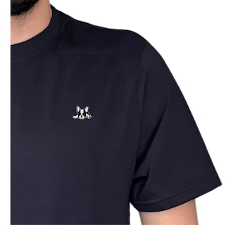 Foto 5 | Foto 5 | Playera Casual Para Hombre T-shirt Manga Corta Algodón Color Azul Marino Bark & Hide