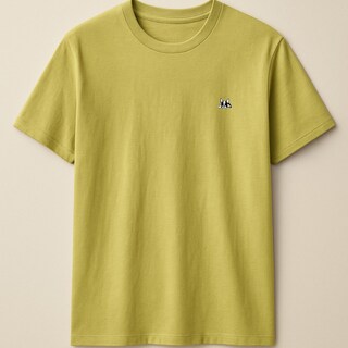 Foto 1 | Foto 1 | Playera Casual Para Hombre T-shirt Manga Corta Algodón Color Verde Olivo Bark & Hide