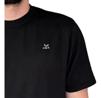 Foto 4 | Foto 4 | Playera Casual Para Hombre T-shirt Manga Corta Algodón Color Negro Bark & Hide