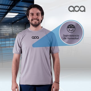 Foto 2 | Foto 2 | Playera Aca Padel Tecnical Gris