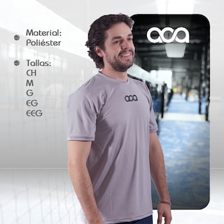 Foto 4 | Foto 4 | Playera Aca Padel Tecnical Gris