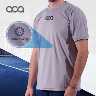 Foto 5 | Foto 5 | Playera Aca Padel Tecnical Gris