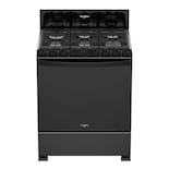 Estufa Whirlpool Wfr3400b 30'' De Gas Al Piso Negro