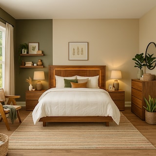 Foto 2 | Foto 2 | Set De Cajonera Con 4 Cajones Y 2 Burós Con 2 Cajones Color Parota - Madera Industrializada