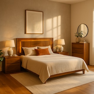 Foto 3 | Foto 3 | Set De Cajonera Con 4 Cajones Y 2 Burós Con 2 Cajones Color Parota - Madera Industrializada