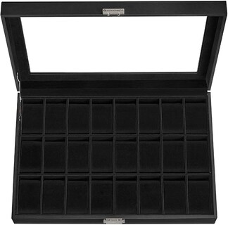 Foto 1 | Foto 1 | Estuche para Reloj Songmicshome Negro