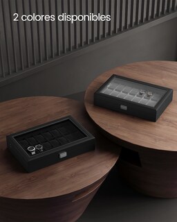 Foto 6 | Foto 6 | Estuche para Reloj Songmicshome Negro