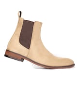 Botin Daraimar Chelsea Boots Hombre Gamuza Beige