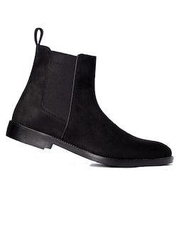 Foto 1 | Foto 1 | Botin Daraimar Chelsea Boots Hombre Gamuza Negro