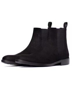 Foto 4 | Foto 4 | Botin Daraimar Chelsea Boots Hombre Gamuza Negro