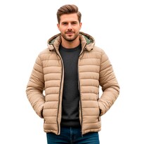 Chamarra Capitonada Britos Jeans Hombre Sa2149