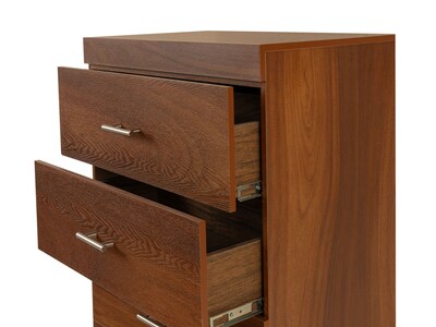 Foto 7 | Foto 7 | Set De Cajonera Con 4 Cajones Y 2 Burós Con 2 Cajones Color Parota - Madera Industrializada