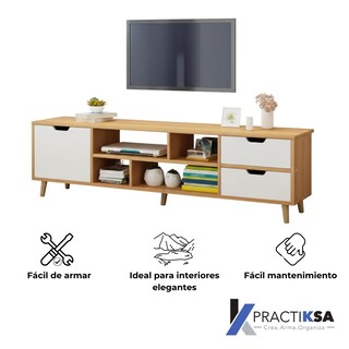 Foto 2 | Foto 2 | Mueble De Tv Mesa Modular Rack Pantalla Multifuncional Sala