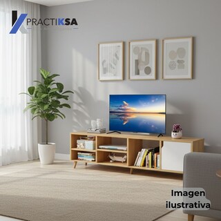 Foto 4 | Foto 4 | Mueble De Tv Mesa Modular Rack Pantalla Multifuncional Sala