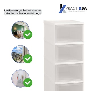 Foto 2 | Foto 2 | Zapatera Plegable Practiksa Moderna Zapatero Organizador