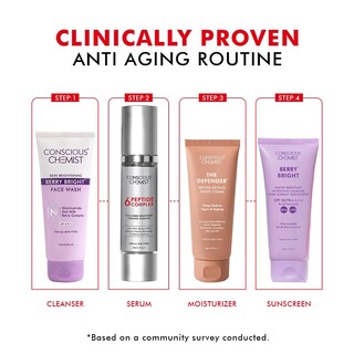 Foto 7 | Foto 7 | Sérum Facial Conscious Chemist De 6 Péptidos 50 Ml Antienvejecimiento - Venta Internacional.