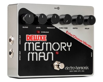 Foto 2 | Foto 2 | Pedal Electro-harmonix Deluxe Memory Man Analógico Con Retardo Estribillo Y Vibrato - Venta Internacional.