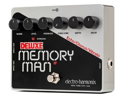 Foto 3 | Foto 3 | Pedal Electro-harmonix Deluxe Memory Man Analógico Con Retardo Estribillo Y Vibrato - Venta Internacional.