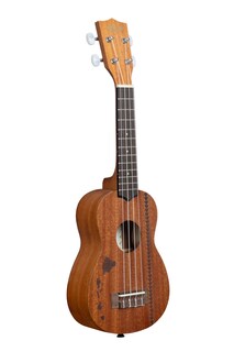 Foto 1 | Foto 1 | Ukelele Kala 15s En Caoba Satinada Con Grabado Láser En Forma De Isla Hawaiana - Venta Internacional.