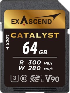 Foto 1 | Foto 1 | Tarjeta Sd Exascend Catalyst 64gb/128gb C10 U3 V90 Para Cámaras - Venta Internacional.