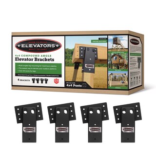 Foto 1 | Foto 1 | Soportes Elevadores Para Ascensores 4x4 De Acero Con Doble Ángulo Paquete De 4 Unidades - Venta Internacional.