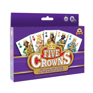 Foto 1 | Foto 1 | Playmonster Five Crowns Age 8+ | Juego De Cartas Familiar Estilo Rummy | Juego Ganador De Premios Para Noches De Juegos Familiar