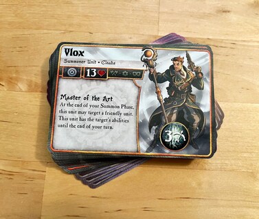 Foto 6 | Foto 6 | Cubierta De Facción Para Juegos De Sombreros A Cuadros Expansión Lista Para Jugar Para Juego De Cartas De Estrategia 2 Jugador