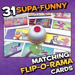 Foto 7 | Foto 7 | Juegos Universitarios Juego De Cartas Flip-o-rama Basado En La Serie De Libros The Dog Man Para 2 O Más Jugadores A Partir De