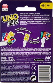Foto 4 | Foto 4 | Mattel Games Uno Juegos De Mesa Flip Nuevo Cartas 7 Años Unisex Juvenil Multicolor Estándar