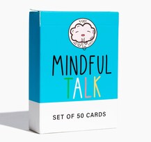 The School Of Mindfulness - Juego De Atención Plena Para Niños: Tarjetas De Conversación Consciente Para Niños Y Padres Para Co