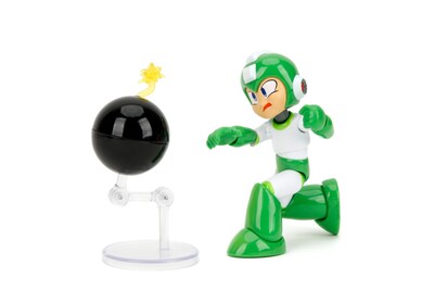 Foto 1 | Foto 1 | Jada Mega Man Hyper Bomb - Figura De Acción A Escala 1:12 Wave 2 - Más De 15 Puntos De Articulación Manos Y Cabeza Alternativa