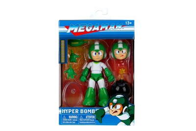 Foto 8 | Foto 8 | Jada Mega Man Hyper Bomb - Figura De Acción A Escala 1:12 Wave 2 - Más De 15 Puntos De Articulación Manos Y Cabeza Alternativa
