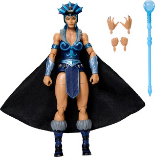 Foto 1 | Foto 1 | Masters Of The Universe Masterverse - New Eternia - Figura De Acción De Juguete De Evil-lyn Hechicera Villana Con Bastón Con Or