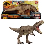 Mattel Jurassic World T. Rex - Juguete De Dinosaurio Con Sonido Y Movimiento Figura De Acción De Tiranosaurio Rex De Ataque Com