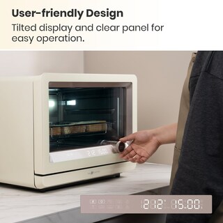 Foto 5 | Foto 5 | Val Cucina - Encimera De Horno De Convección De Vapor 7 En 1 Con Freír Al Aire Hornear Sous Vide Fermentar Recetas Integrada