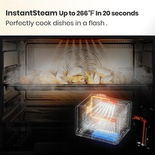 Foto 7 | Foto 7 | Val Cucina - Encimera De Horno De Convección De Vapor 7 En 1 Con Freír Al Aire Hornear Sous Vide Fermentar Recetas Integrada