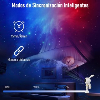 Foto 5 | Foto 5 | Lshsxpx Astronauta Proyector De Estrellas Proyector De Galaxias Y Estrellas Proyector Astronauta Astronauta Proyector Con Man