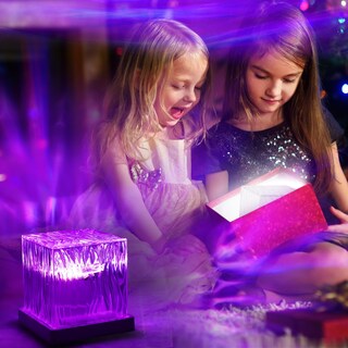 Foto 6 | Foto 6 | Kiyovenre Aurora Lámpara De Mesa Proyector remoto Rgb 3d Led Galaxia Luz Nocturna Con Velocidad Y Brillo Ajustables proyector D