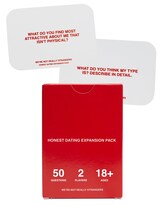 We're Not Really Strangers - Juego De Cartas - Paquete De Expansión Honest Dating (50 Cartas Y Comodines)